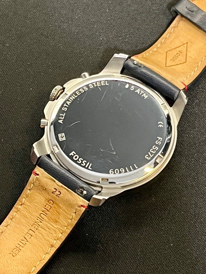 Fossil 5 cheap atm watch battery