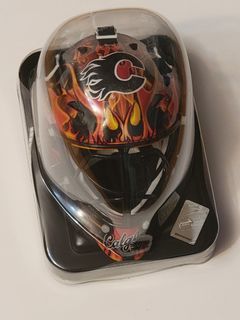 FRANKLIN Sports NHL Team Series Mini Goalie Mask-Calgary Flames