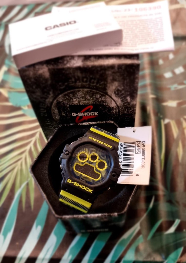 G- Shock DW-5900TD-9DR, Men's Fashion, Watches & Accessories