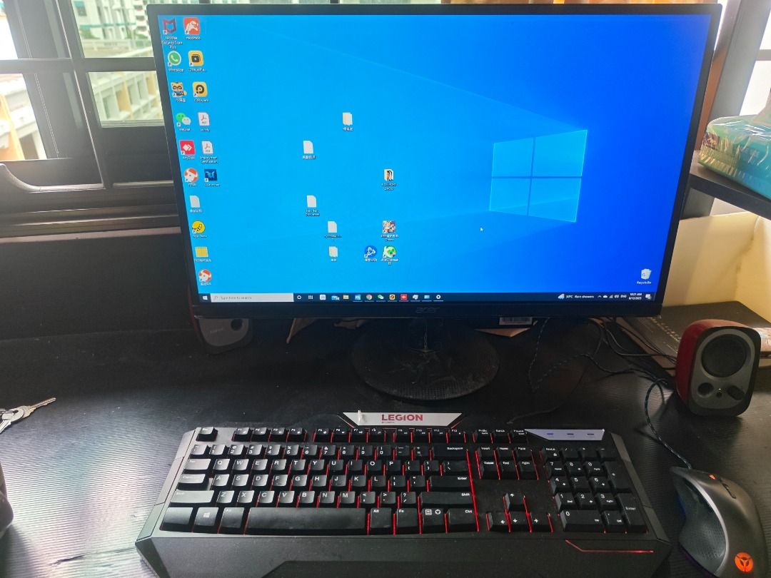 GAMING PC + Monitor & Keyboard / Customize Desktop with Intel(R) i5 ...