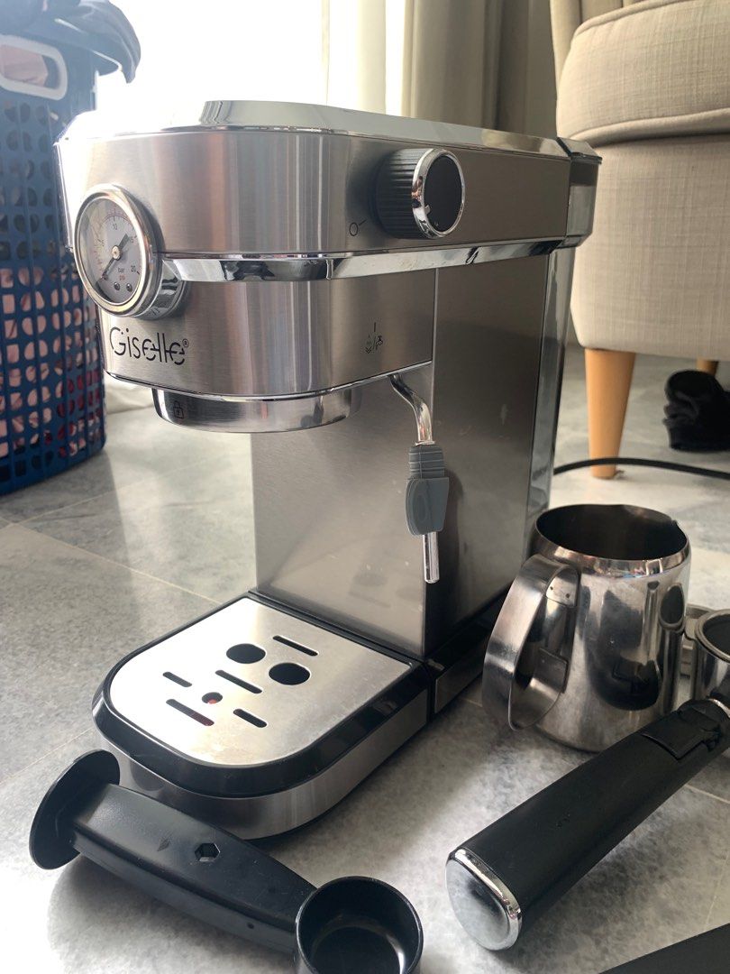 Giselle Automatic Espresso Coffee Machine, TV & Home Appliances