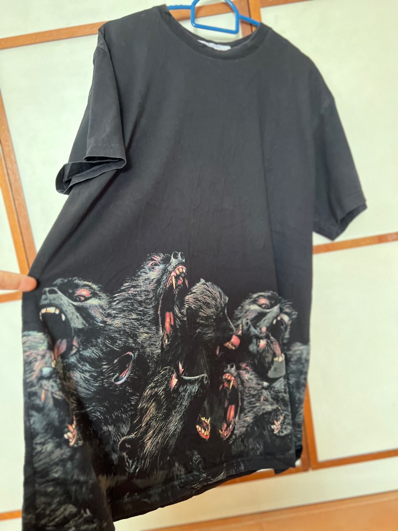 Givenchy wolf outlet t shirt