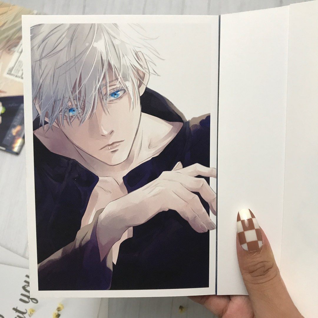 Gojo Satoru postcard set (GEMME BLEUE) - Jujutsu Kaisen JJK, Hobbies ...