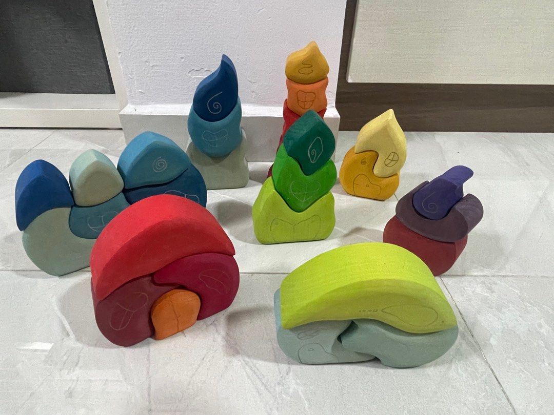 Grimms Gnome Homes (Original, full set), Hobbies & Toys, Toys & Games on Carousell