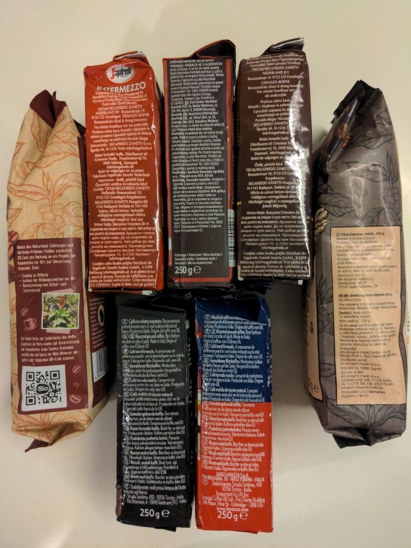 Ground Espresso Coffee Powder from Italy/Germany, Food & Drinks