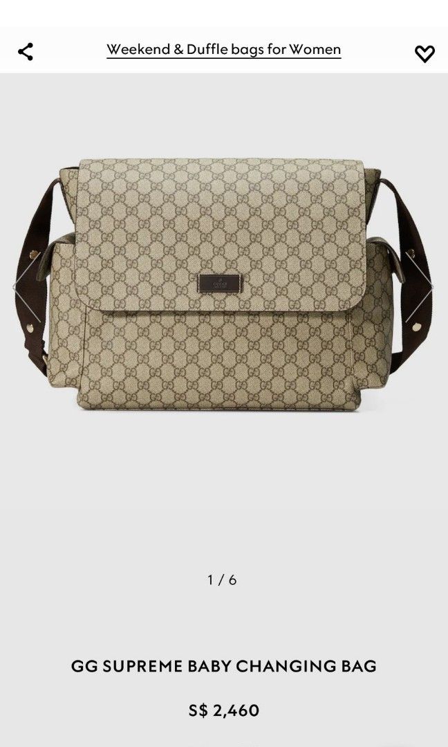 Gucci mommy cheap bag