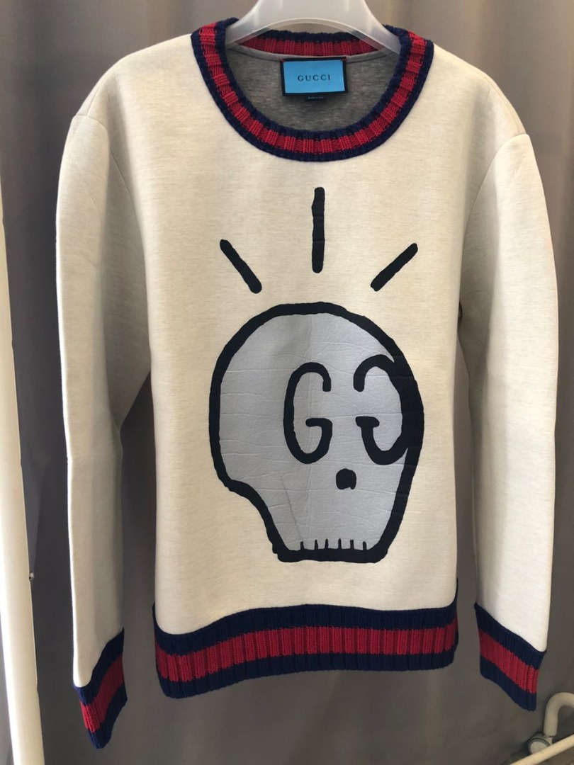 Gucci discount skeleton sweater