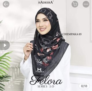 Hadeera Felora scarf 3.0