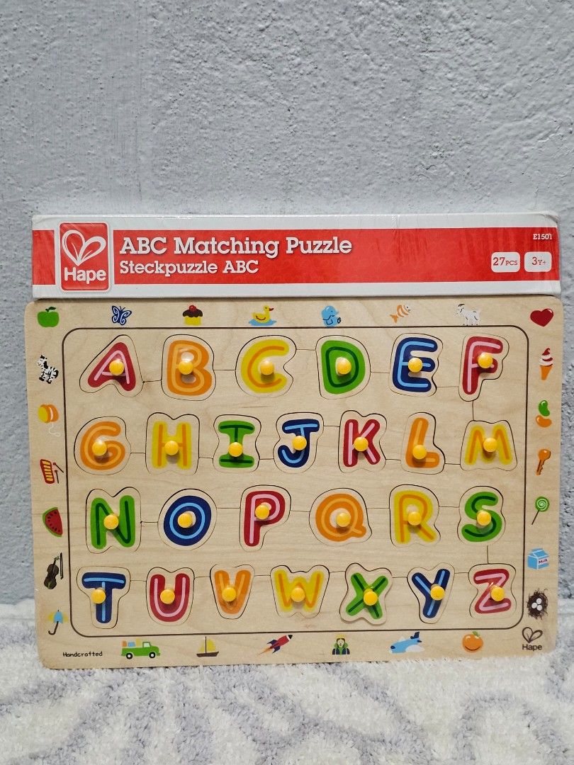 Hape abc puzzle best sale