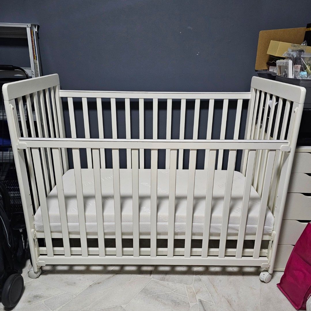 Happy Cot Happy Dream 4-in-1 Convertible Baby Cot, Babies Kids