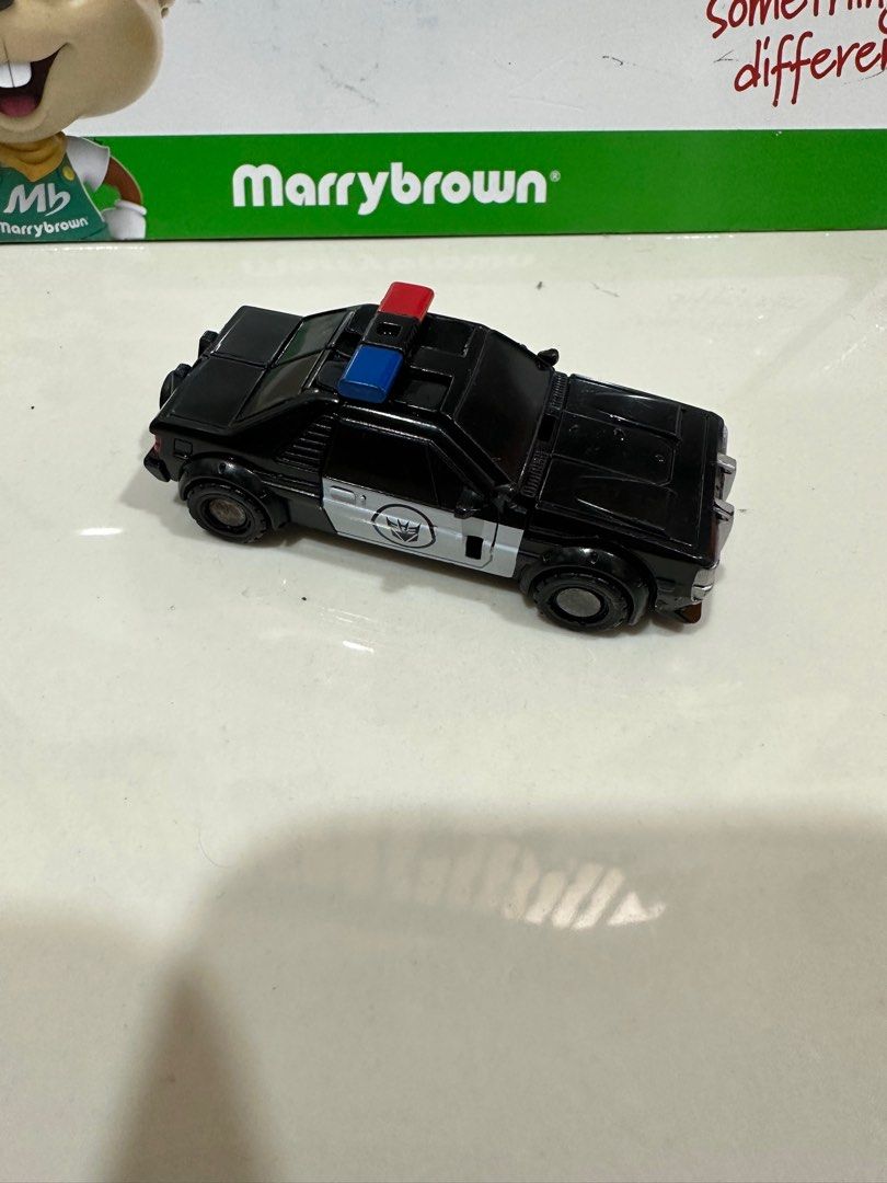 Transformer police sale car toy
