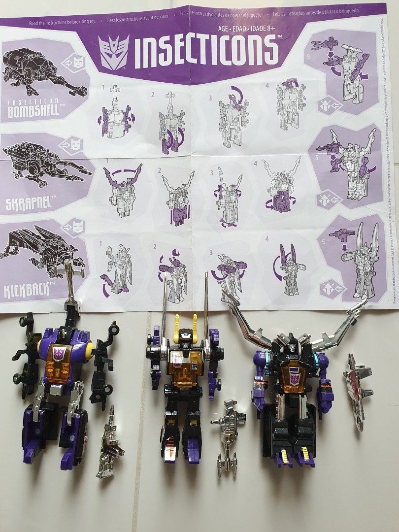 Insecticons toys 2025