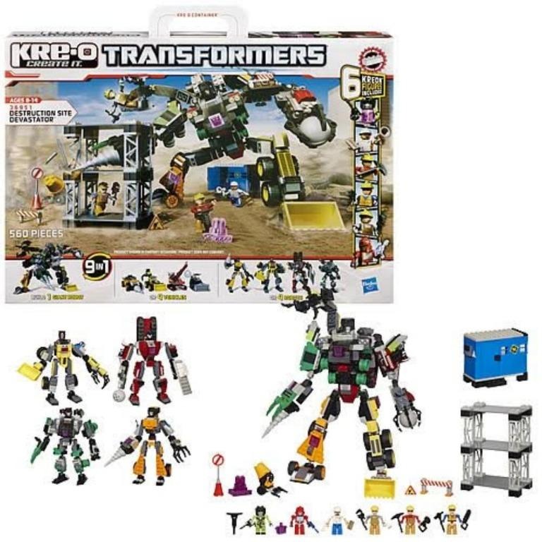 Kre o transformers 2024 destruction site devastator