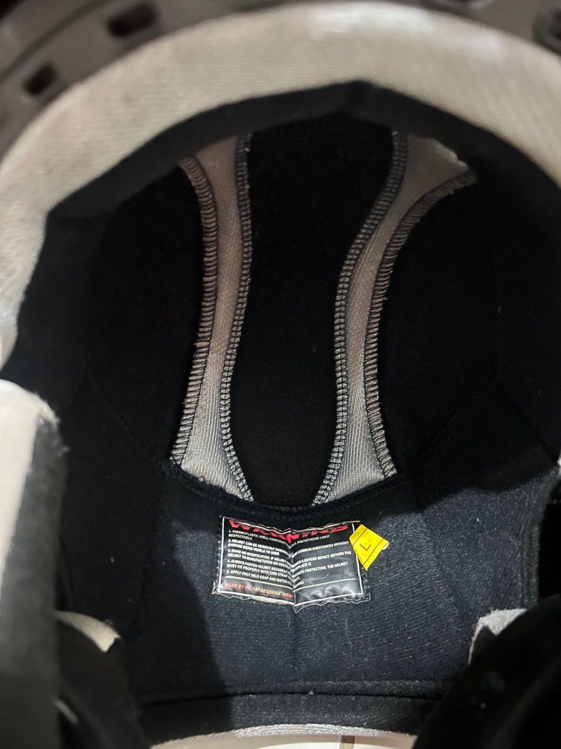 Helm Honda Luxury Merah Red MDS Zarra Half Face size L Dual Visor