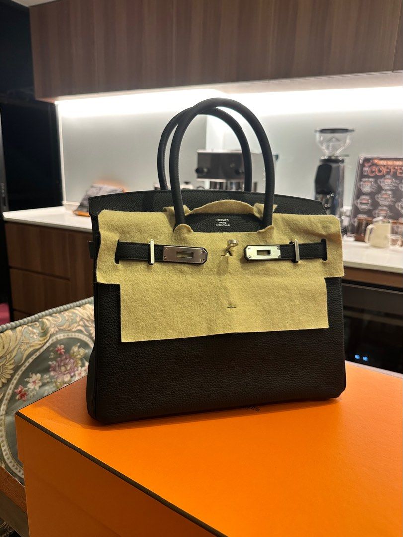 Hermes Birkin 30 Vert Anis Swift, Luxury, Bags & Wallets on Carousell