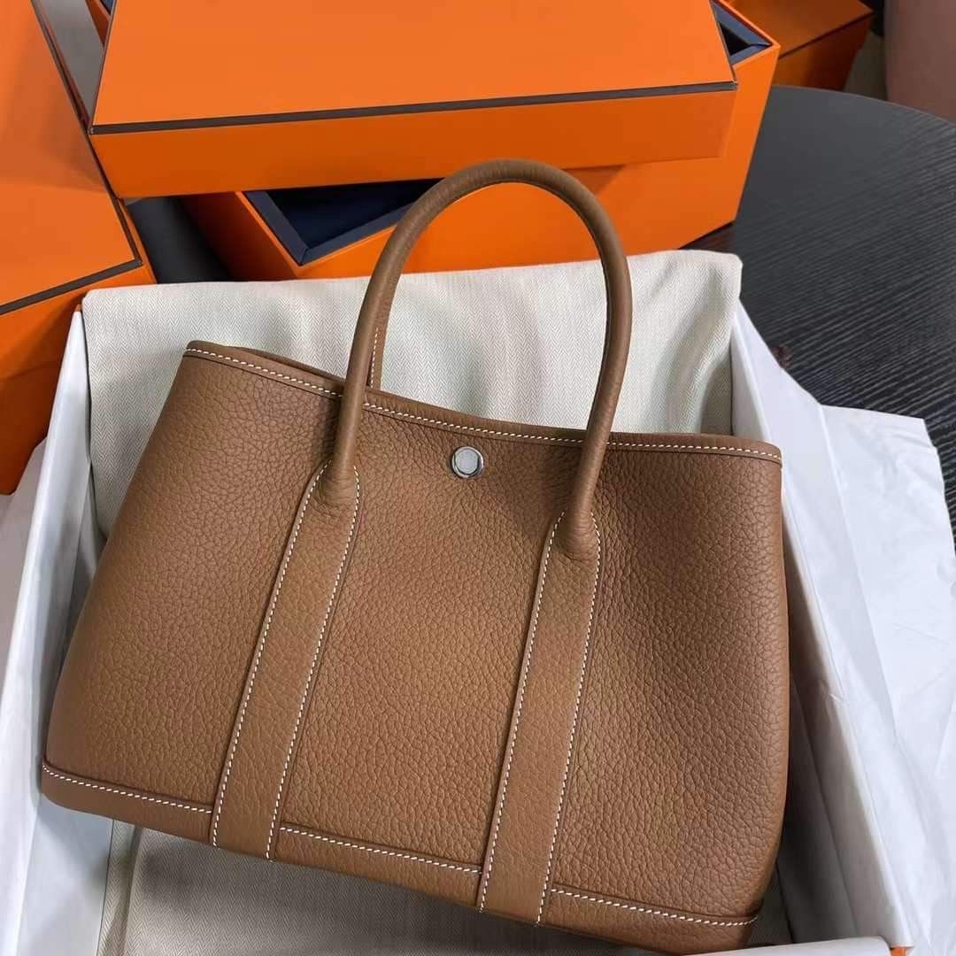 Hermes Garden Party 30, Luxury, Bags & Wallets on Carousell