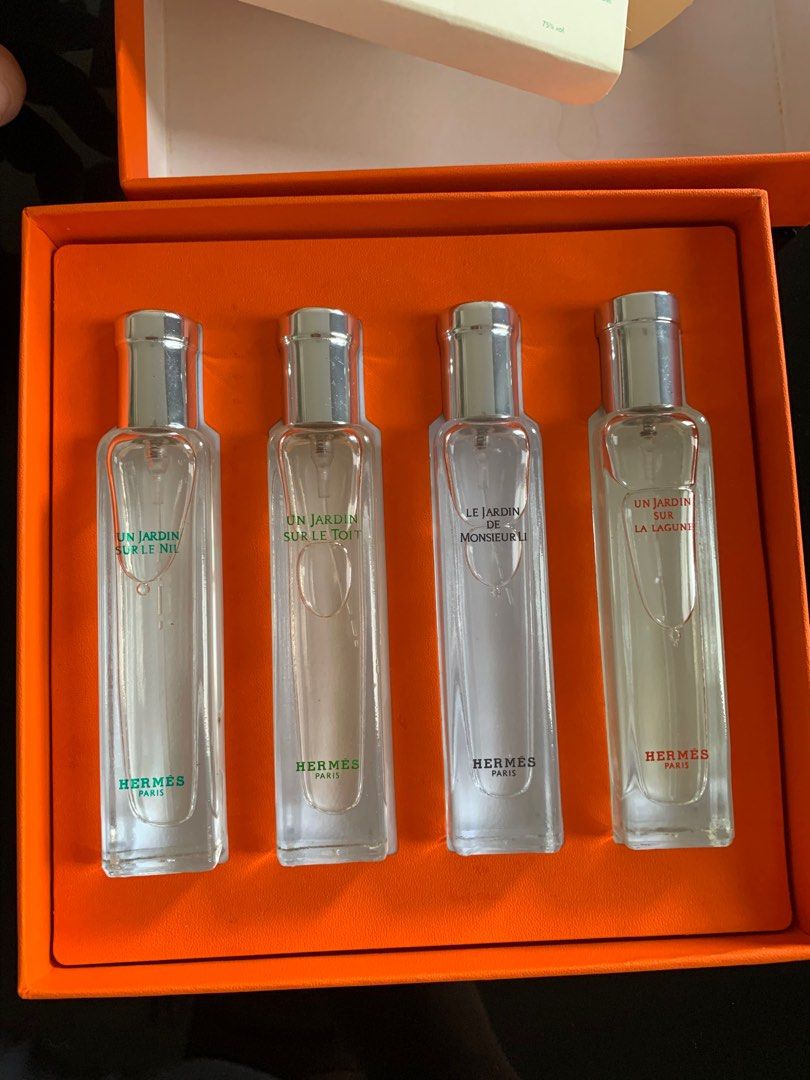 Hermes 4 best sale perfume set