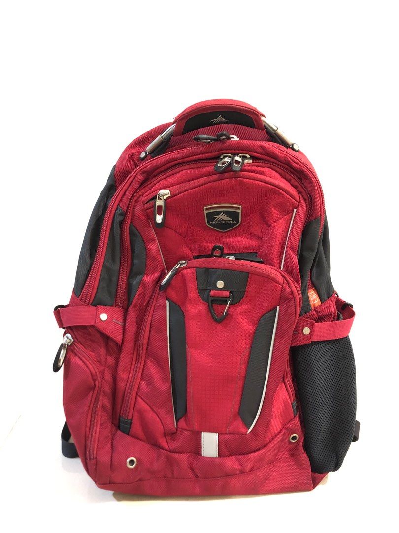 High sierra elite backpack on sale red