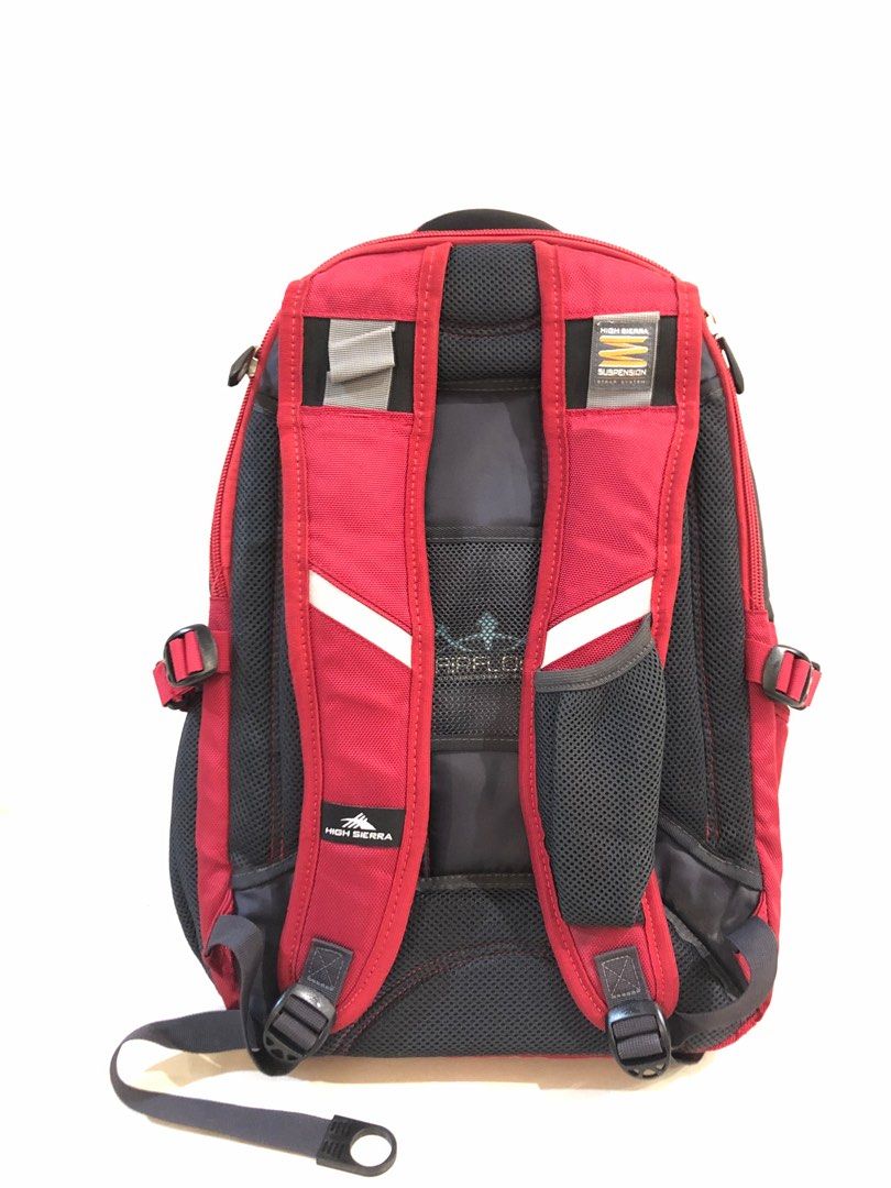 High sierra elite backpack red online