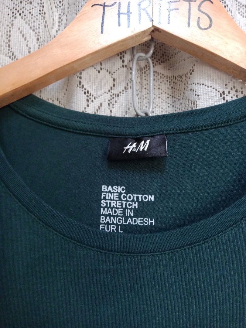 H&m basic fine deals cotton stretch