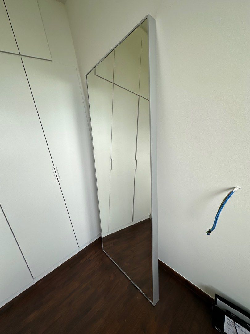 HOVET Ikea Full Length Mirror, Furniture & Home Living, Home Decor