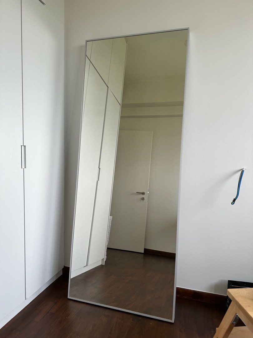 HOVET Ikea Full Length Mirror, Furniture & Home Living, Home Decor