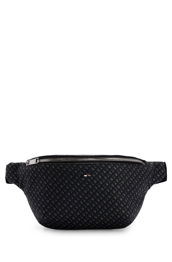 Hugo Boss Faux-Leather Belt Bag (Monograms), Men's Fashion, Bags, Belt ...