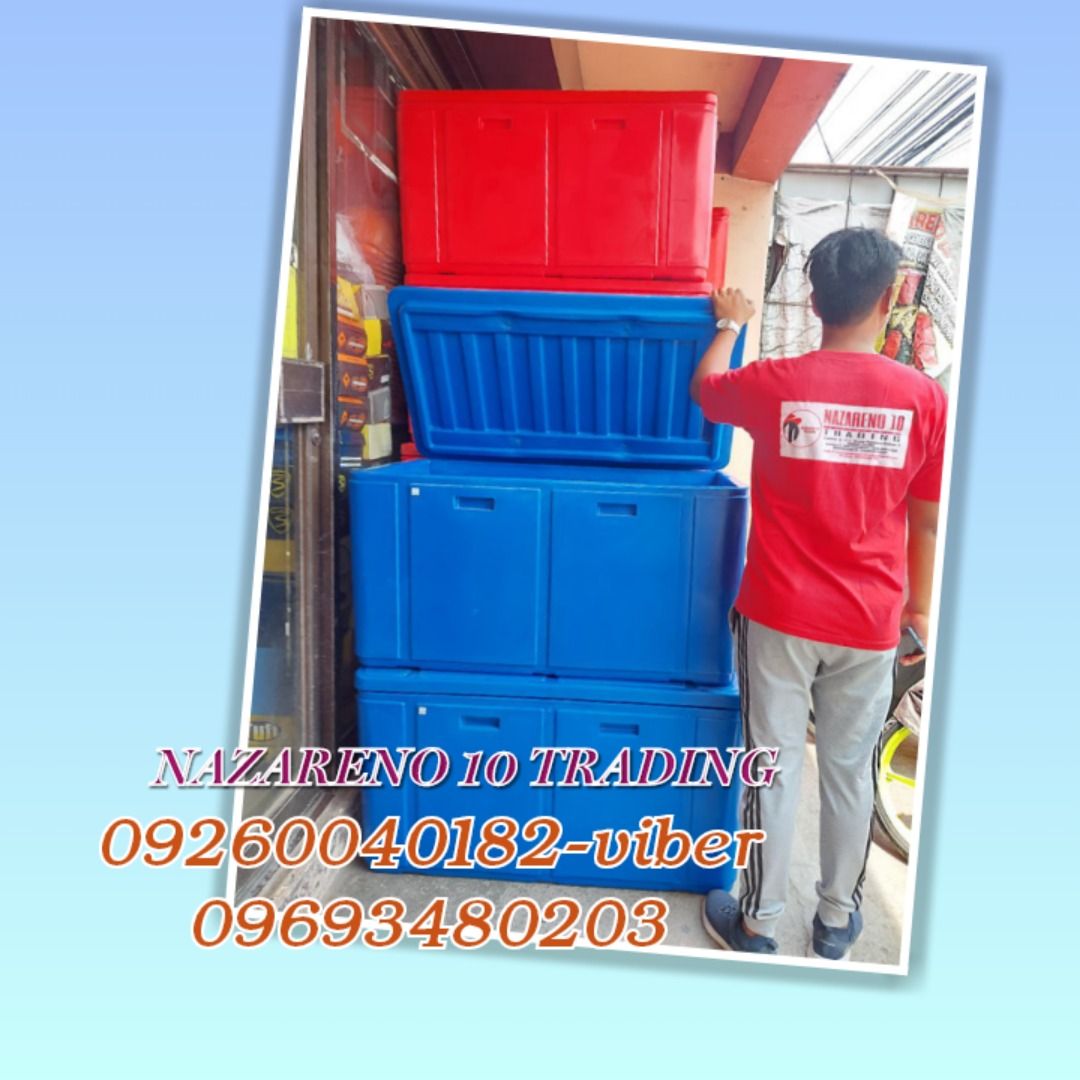 ICE STORAGE 620LITERS (Category: Storage Boxes & Baskets) located in Cavite. Submitted by girlierami63391 (Listing ID 1248484147, Image 1). Description: Ice storage Fish and meat storage box Heavy duty cooler box We also have Orocan cooler box Stainless trash bin Safety shoes WE OFFER DISCOUNTS BULK ORDERS For more info message or text at Girlie 09260040182-viber 09693480203 09567028557 09338559510 LANDLINE 046 5021460 046 4163920 PIN LOCATION NA