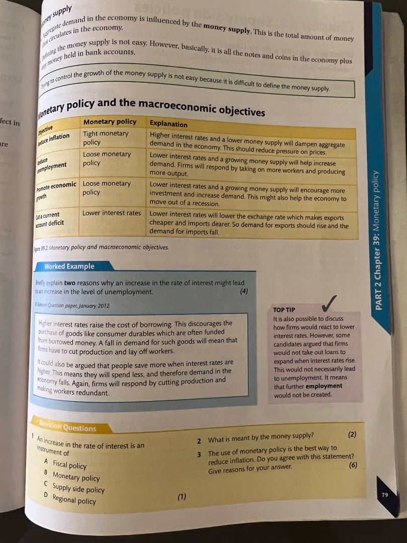 changing market conditions - igcse economics revision... IGCSE Edexcel Economics Revision Guide, θθΆ£ειζ², ζΈζ¬ & ζε
·, ζη§ζΈ - Carousell