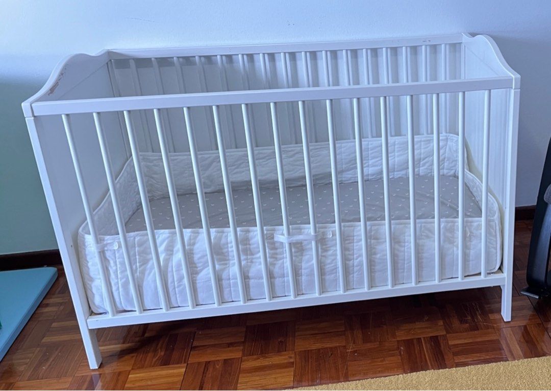 IKEA Baby Crib Set (SMÅGÖRA), Babies & Kids, Baby Nursery & Kids