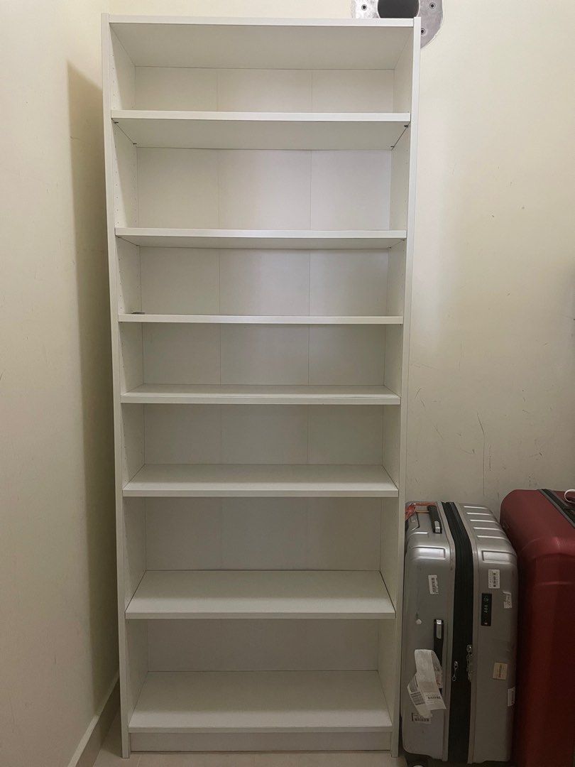 IKEA Billy bookshelf + IKEA MALM drawers, Furniture & Home Living