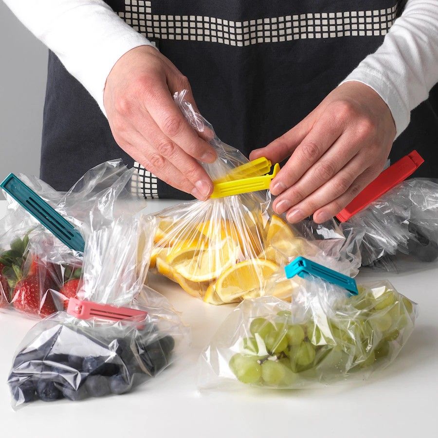 Qoo10 - [IKEA BEVARA] Food clipper/Snacks Sealing Clip/Plastic bag