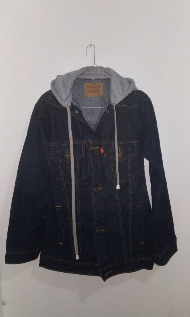 Jaket hot sale hoodie jeans
