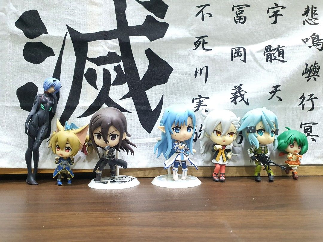 TOKYO JAPAN  JUNE 27  Anime figures displayed at the entrance of  Akihabara shrine in Akihabara Tokyo Japan on June 27 2016 The newly  opened Akihabara Shrine offers a memorial services