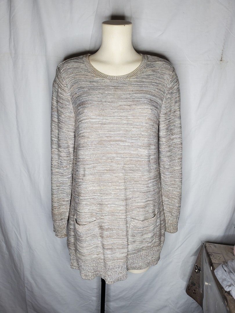 Jeanne pierre crew neck sweater top