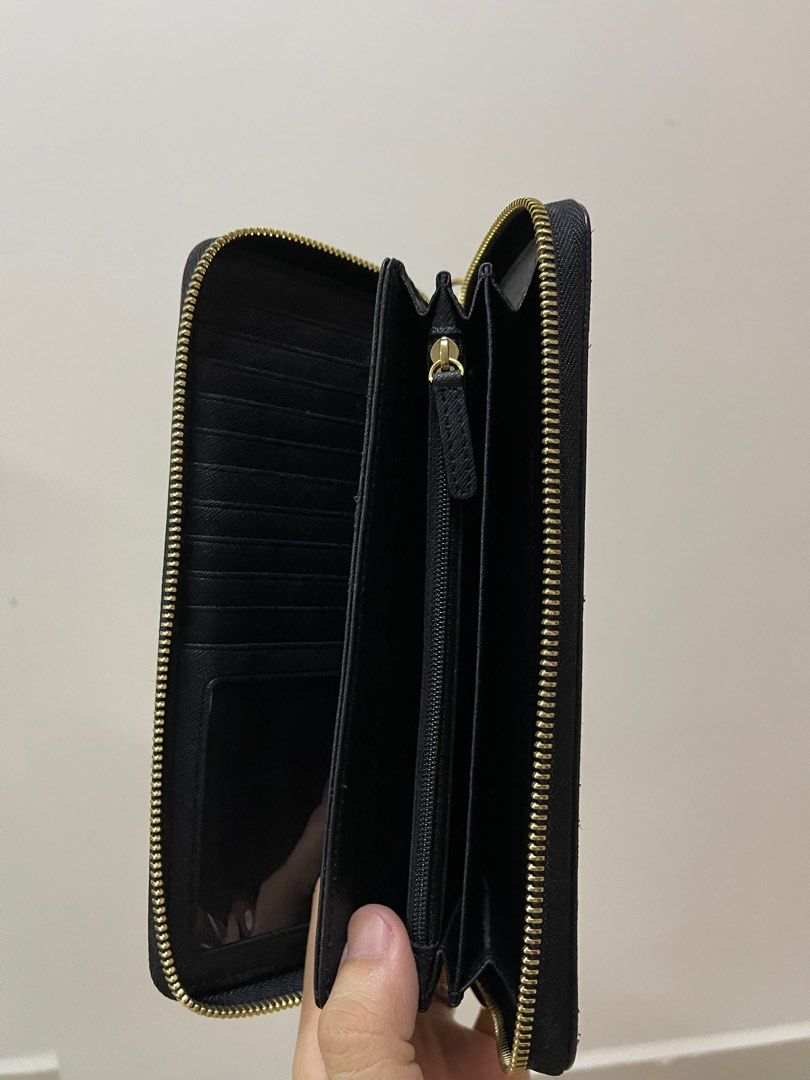 Jet set travel shop crossgrain leather continental wallet