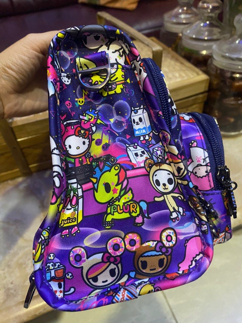 hello kitty backpack tokidoki x and Friends Fast Food Collection Padded Tote Print placement will vary Tote Bag Hello Kitty Tokidoki