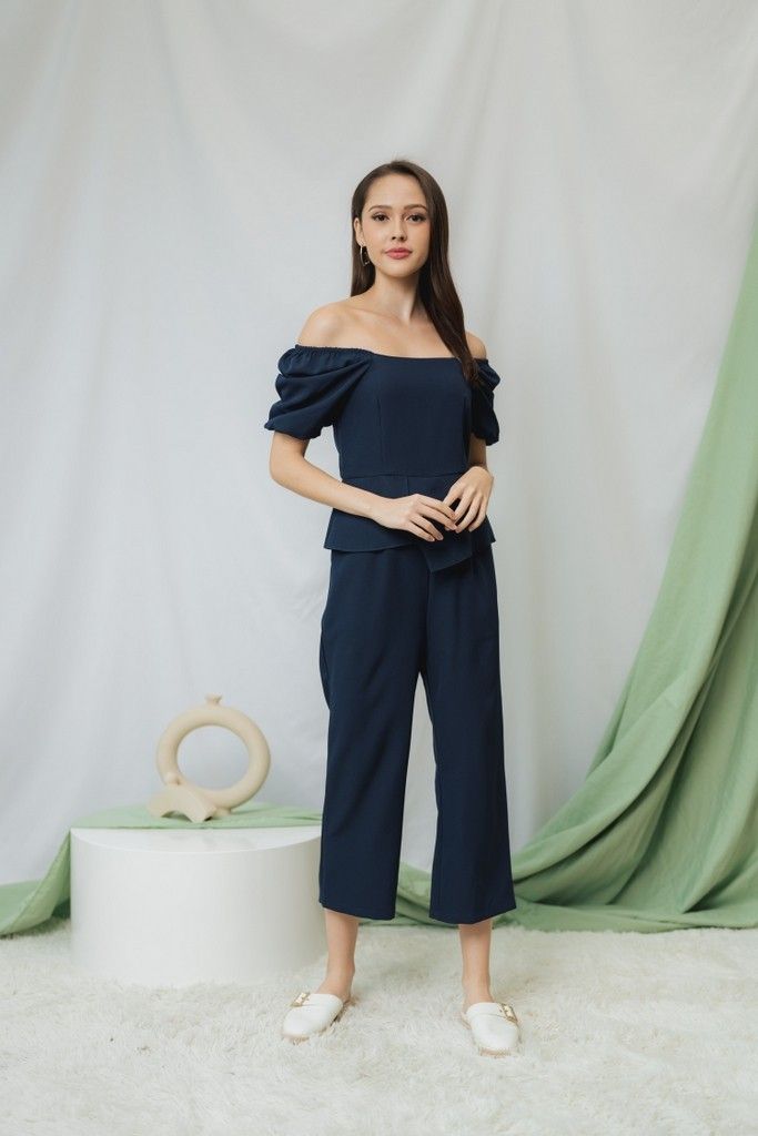 Peplum jumpsuit store