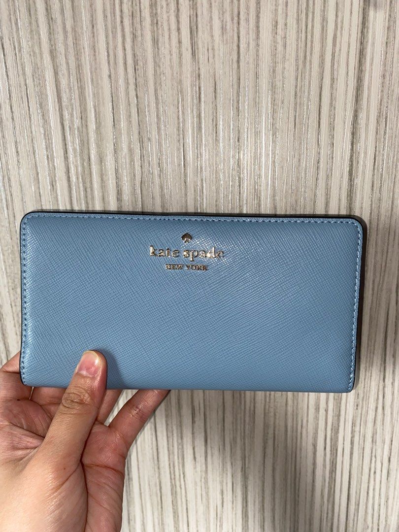 Kate spade teal 2025 wallet
