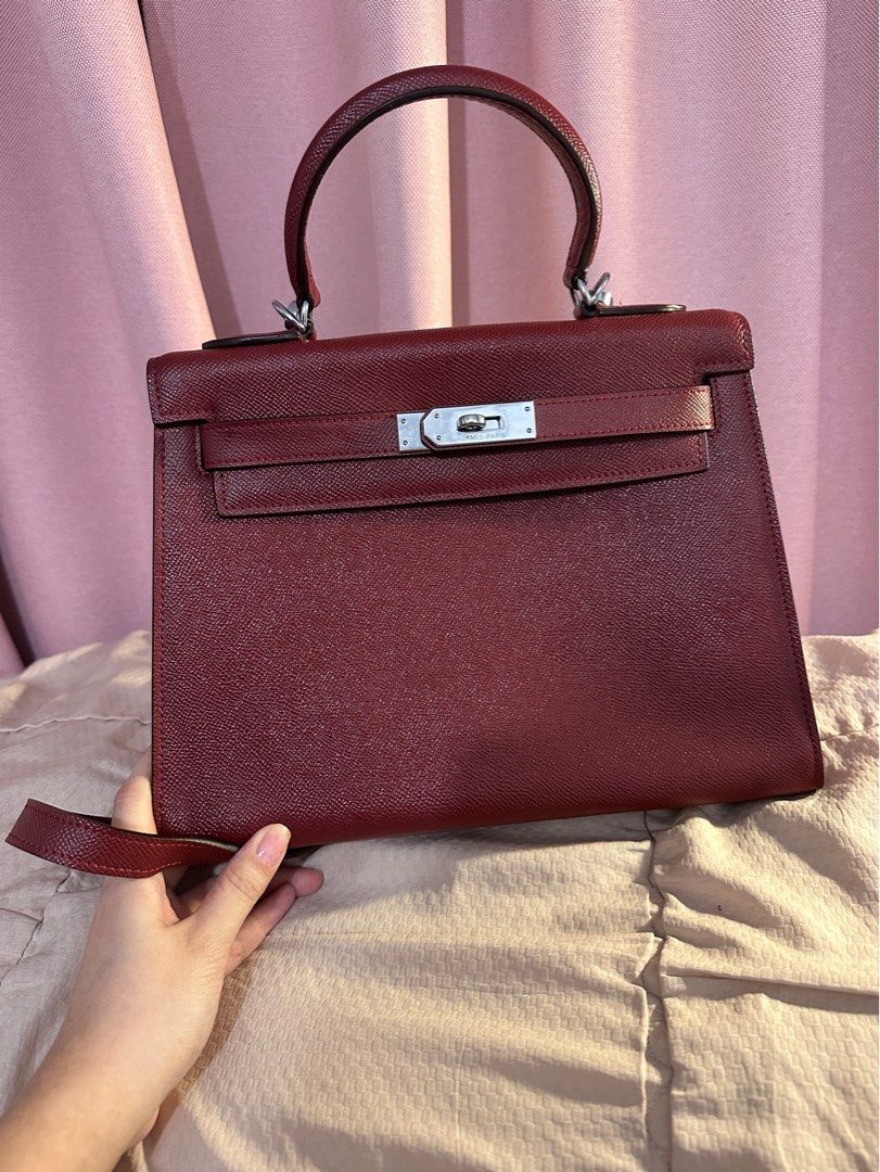 Rouge H kelly  Hermes kelly, Fashion, Celine luggage bag