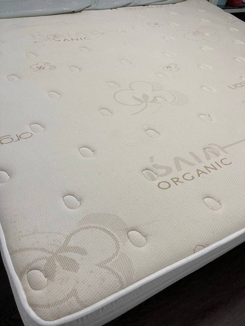 King size mattress only (no bed frame), Furniture & Home Living