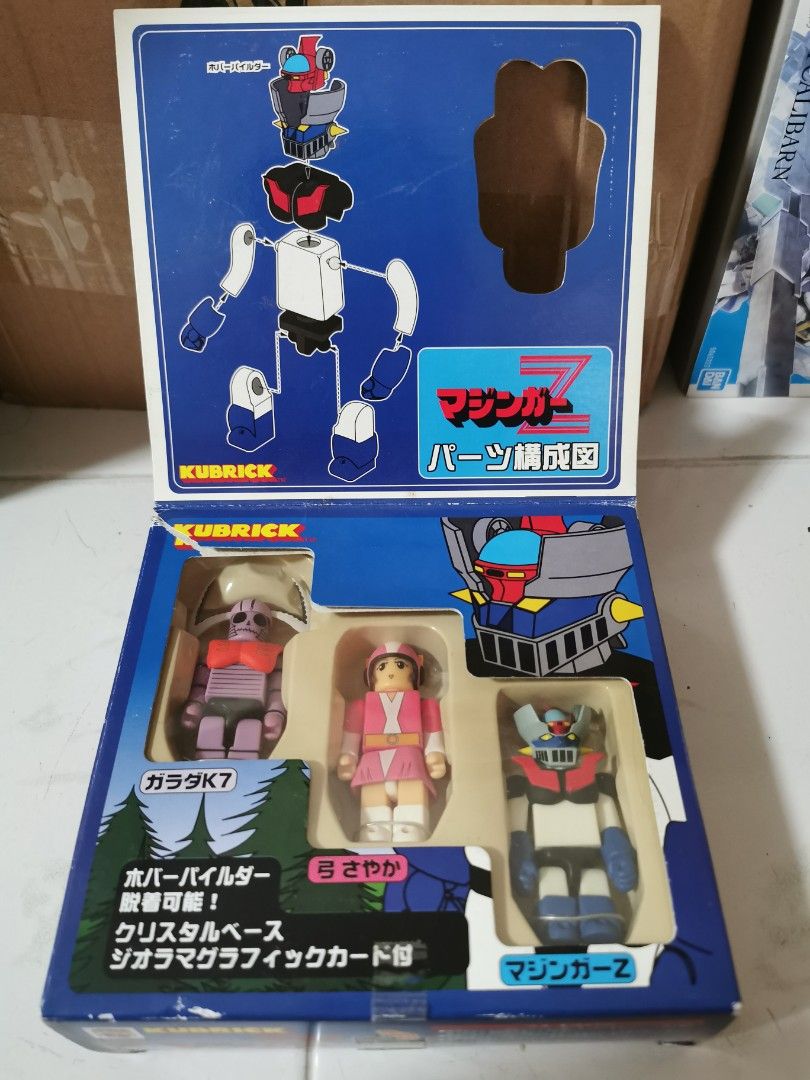 Kubrick Mazinger Z type A box set. (Not Bearbrick / BE@RBRICK