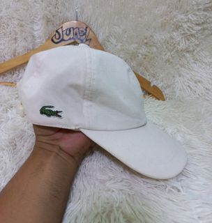 Lacoste white cap
