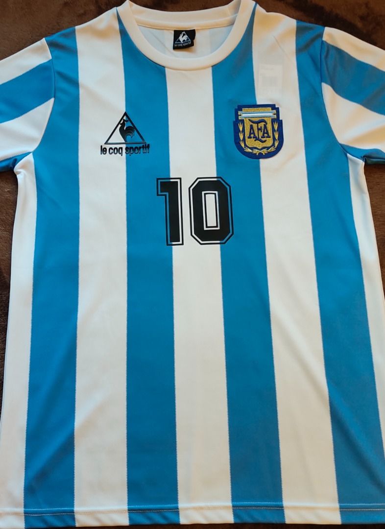 Camiseta maradona sales le coq sportif