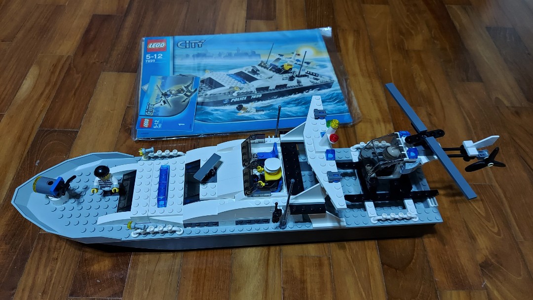 LEGO City Police Boat - LEGO 7899 Speed Build 
