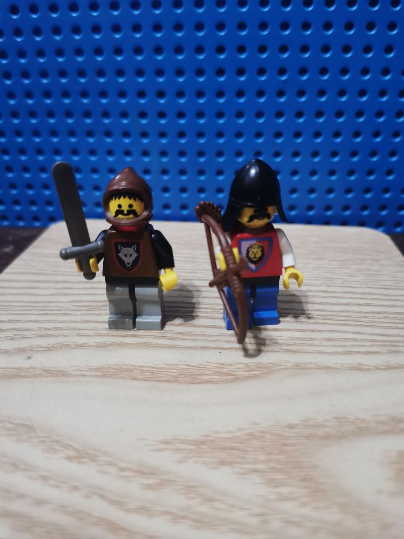 LEGO Knight characters with weapon, Hobbies & Toys, Toys & Games on