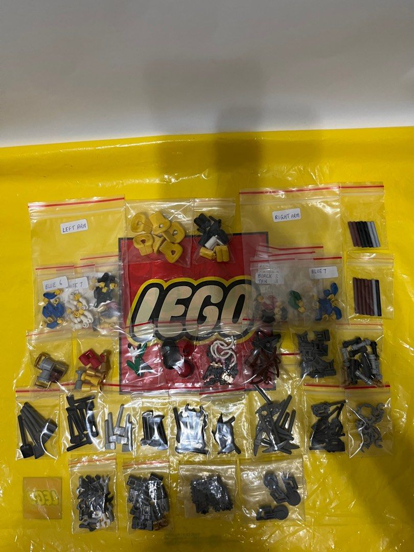 LEGO® Assorted Minifigures Arm, OR Marine Police Life Vest, OR