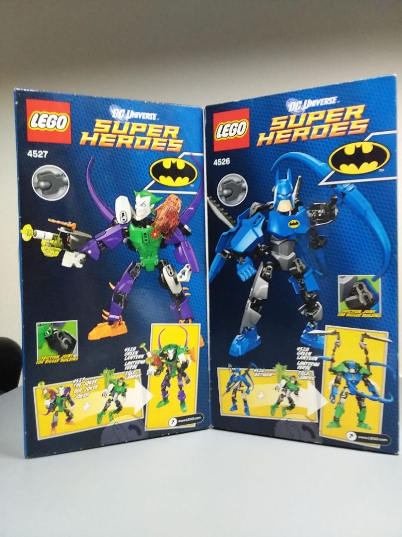 Lego DC Comic Super Heroes 4526 Batman 4527 The Joker Hobbies Toys Toys Games on Carousell