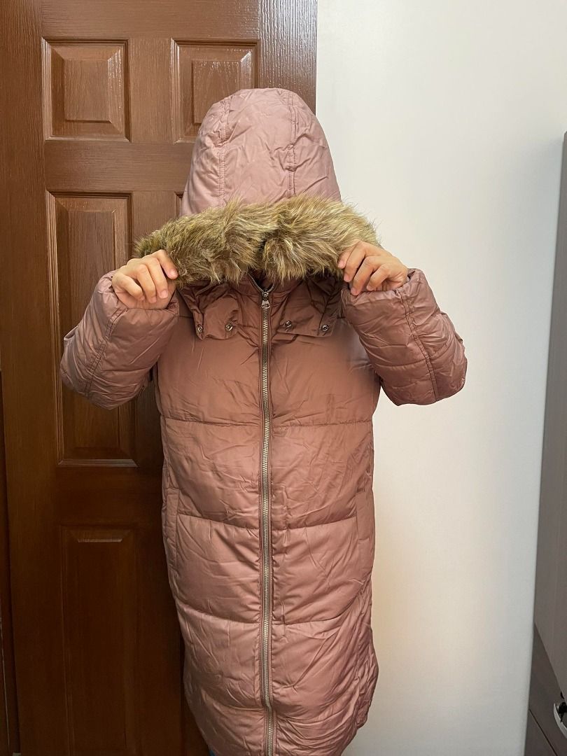 Old navy rose gold puffer 2025