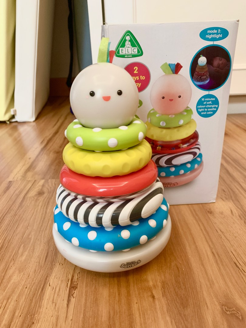 Little senses glowing stacking rings discount